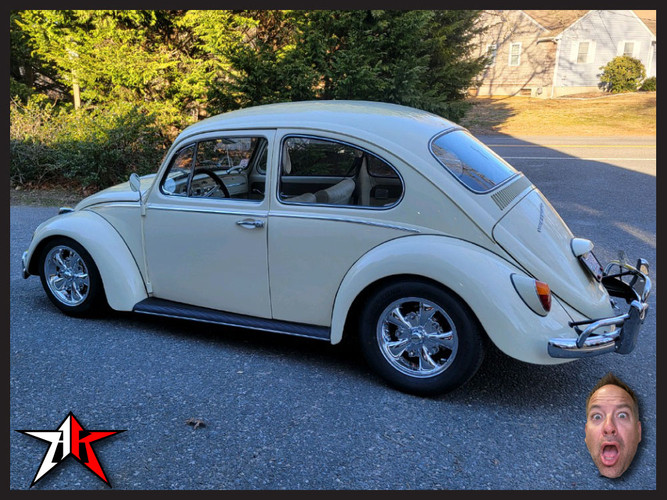 2 Inch Narrowed | Front Axle Adjustable Beam | Raw | 1949-1965 Classic VW Type 1 Beetle Ghia