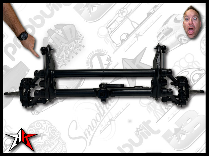 PRObuilt Complete Front Axle Beam Assembly | 1955-1975 Classic VW Type 2 Split Bus Kombi Transporter Brazilian