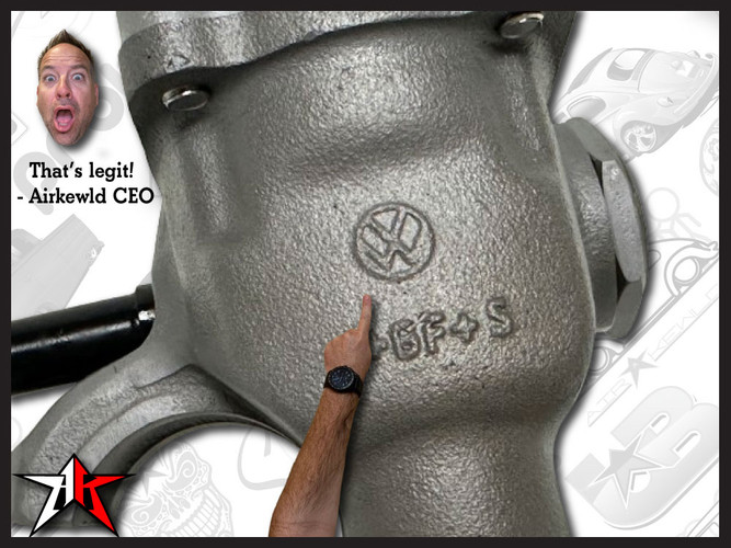 Rebuilt OEM Steering Gear Box | 113415061C | 1962-1977 Classic VW Volkswagen Type 1 181 3 Beetle Ghia