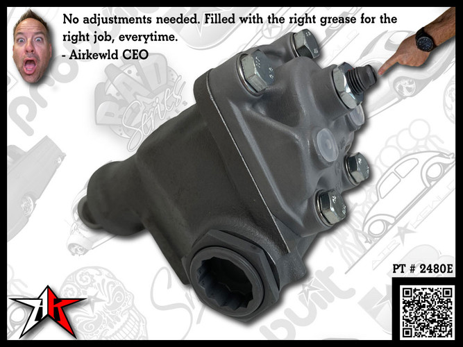 ECObuilt OEM Steering Gear Box | Raw | 1962-1977 Classic VW Type 1 181 3 Beetle Ghia Thing