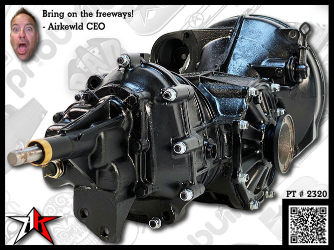 Freeway Flyer | Complete Transmission Transaxle | IRS Axle | 1969-1977 Classic VW Type 1 Beetle Ghia 181 Thing Super Beetle