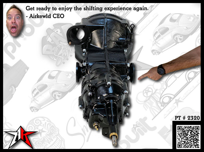 Freeway Flyer | Complete Transmission Transaxle | IRS Axle | 1969-1977 Classic VW Type 1 Beetle Ghia 181 Thing Super Beetle