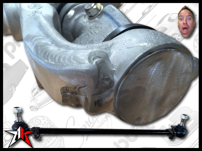 ECObuilt Flipped Drop Spindles Service | Raw | 1955-1967 Classic VW Type 2 Bus Kombi Transporter