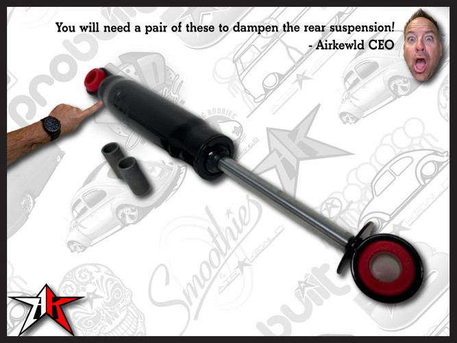 Lowered Rear Gas Shock | 1953-1968 Classic VW Type 1 Beetle Ghia