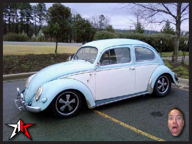 Complete ECObuilt Adjustable Front Axle Beam Assembly | 1949-1965 Classic VW Type 1 Beetle Ghia