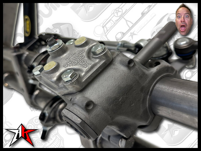 Complete ECObuilt Adjustable Front Axle Beam Assembly | 1949-1965 Classic VW Type 1 Beetle Ghia