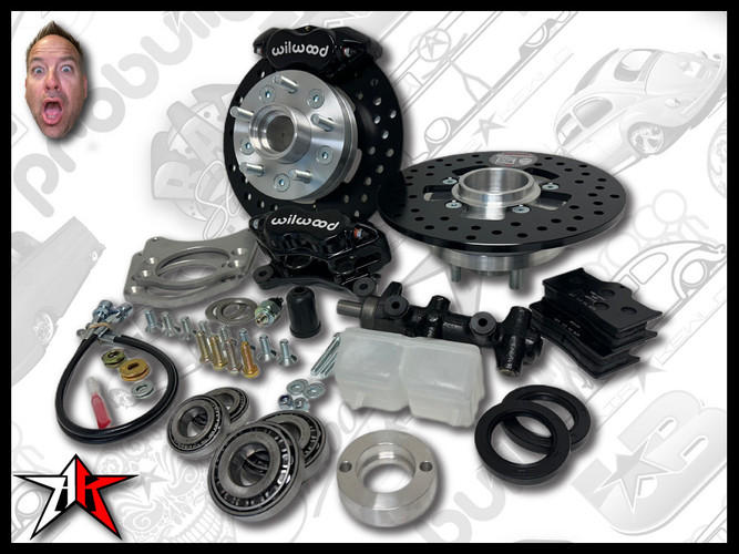 1955-1963 Classic VW Type 2 Split Bus Kombi Transporter Front Disc Brake Kit | 5 Lug