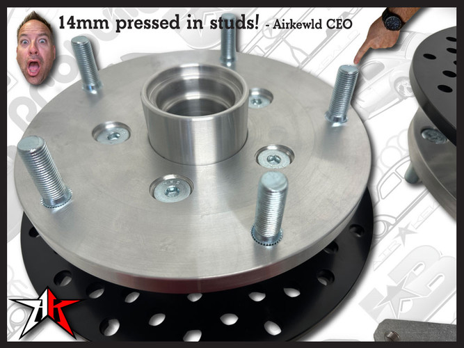 1955-1963 Classic VW Type 2 Split Bus Kombi Transporter Front Disc Brake Kit | 5x205mm Wide