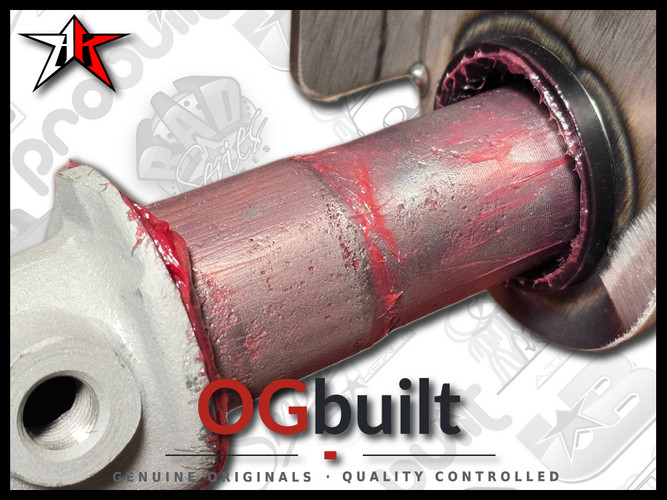 Complete OGbuilt Adjustable Front Axle Beam Assembly | 1966-1968 Classic VW Type 1 Beetle Ghia