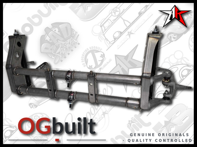 Complete OGbuilt Adjustable Front Axle Beam Assembly | 1969-1977 Classic VW Type 1 Beetle Ghia