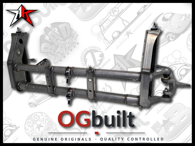 Complete OGbuilt Adjustable Front Axle Beam Assembly | 1969-1977 Classic VW Type 1 Beetle Ghia