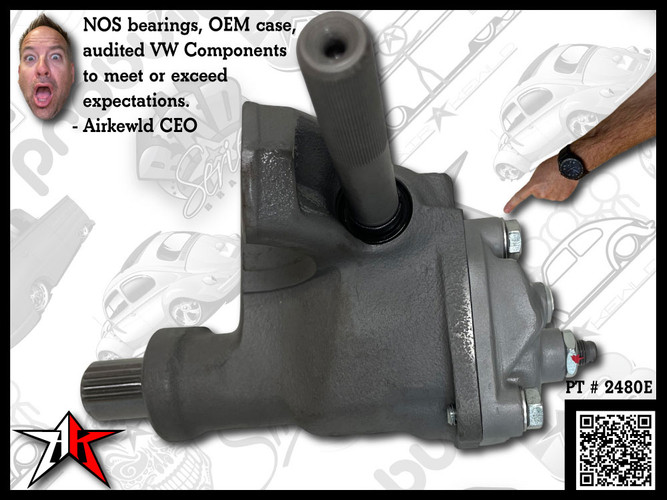 Steering Gear Box Service | 1962-1977 Classic VW Type 1 181 3 Beetle Ghia Thing