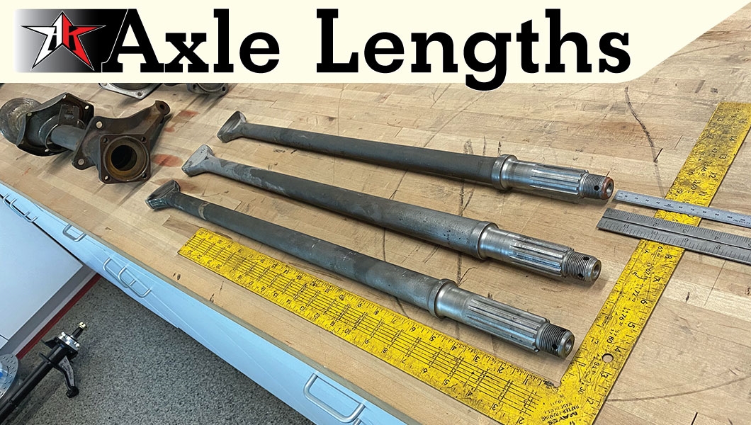 What kind of Axles does my Classic VW have?