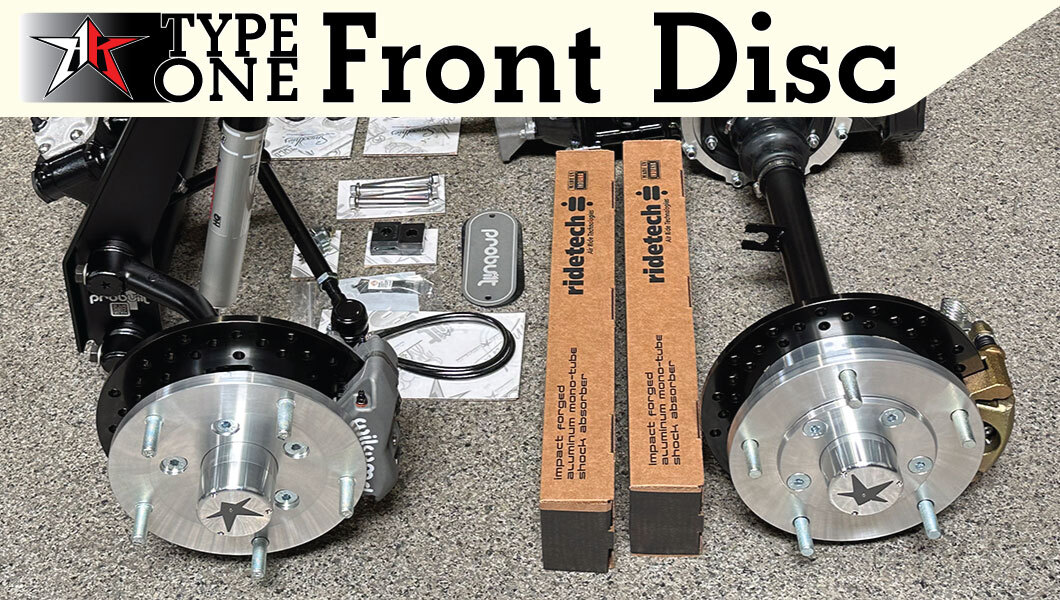 Installing an Airkewld Front Disc Brake Kit for a Classic VW Beetle