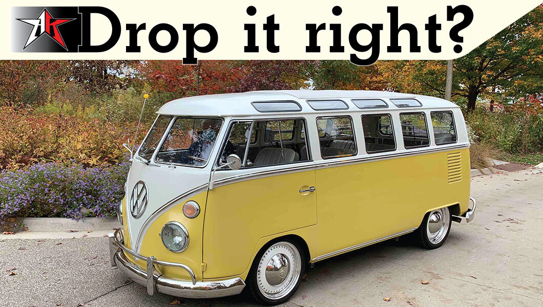 How to lower a Classic VW Type 2 Bus the right way How to lower a Classic VW Type 2 Bus the right way