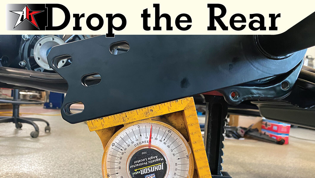 How to lower the rear of a Classic VW