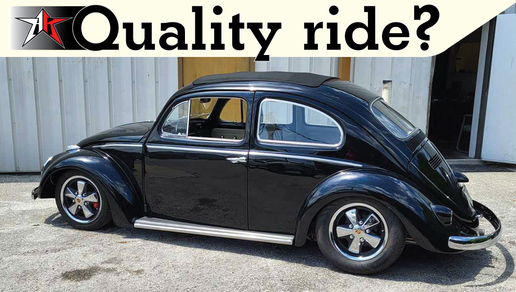 What can I do to make a Classic VW ride well?