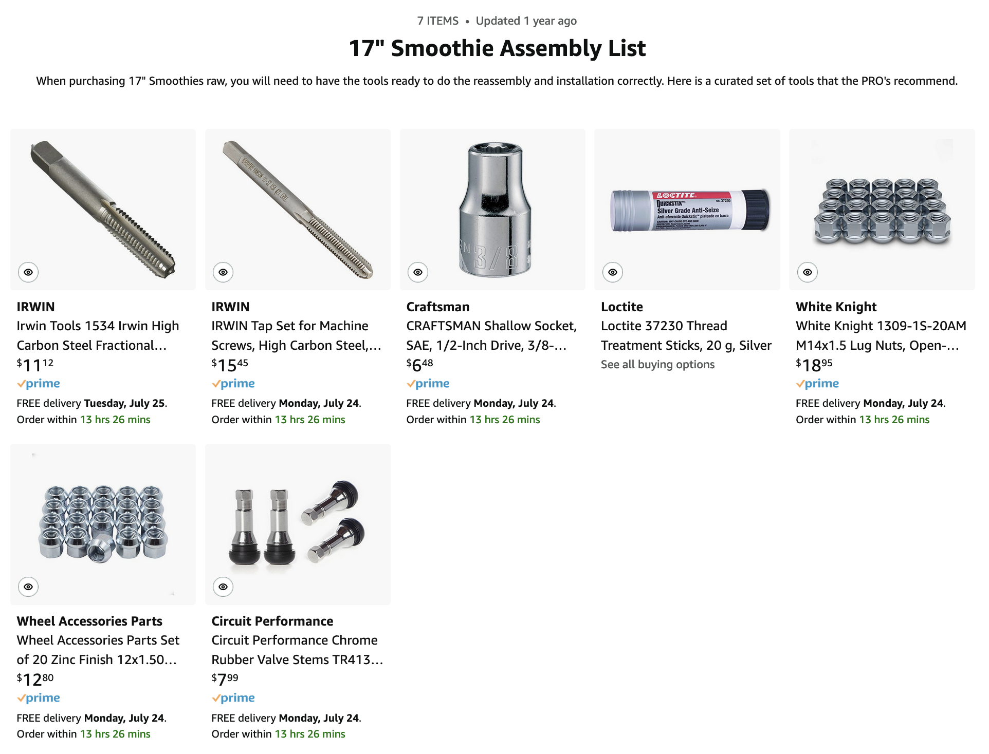 Smoothie Tools Smoothie Tools