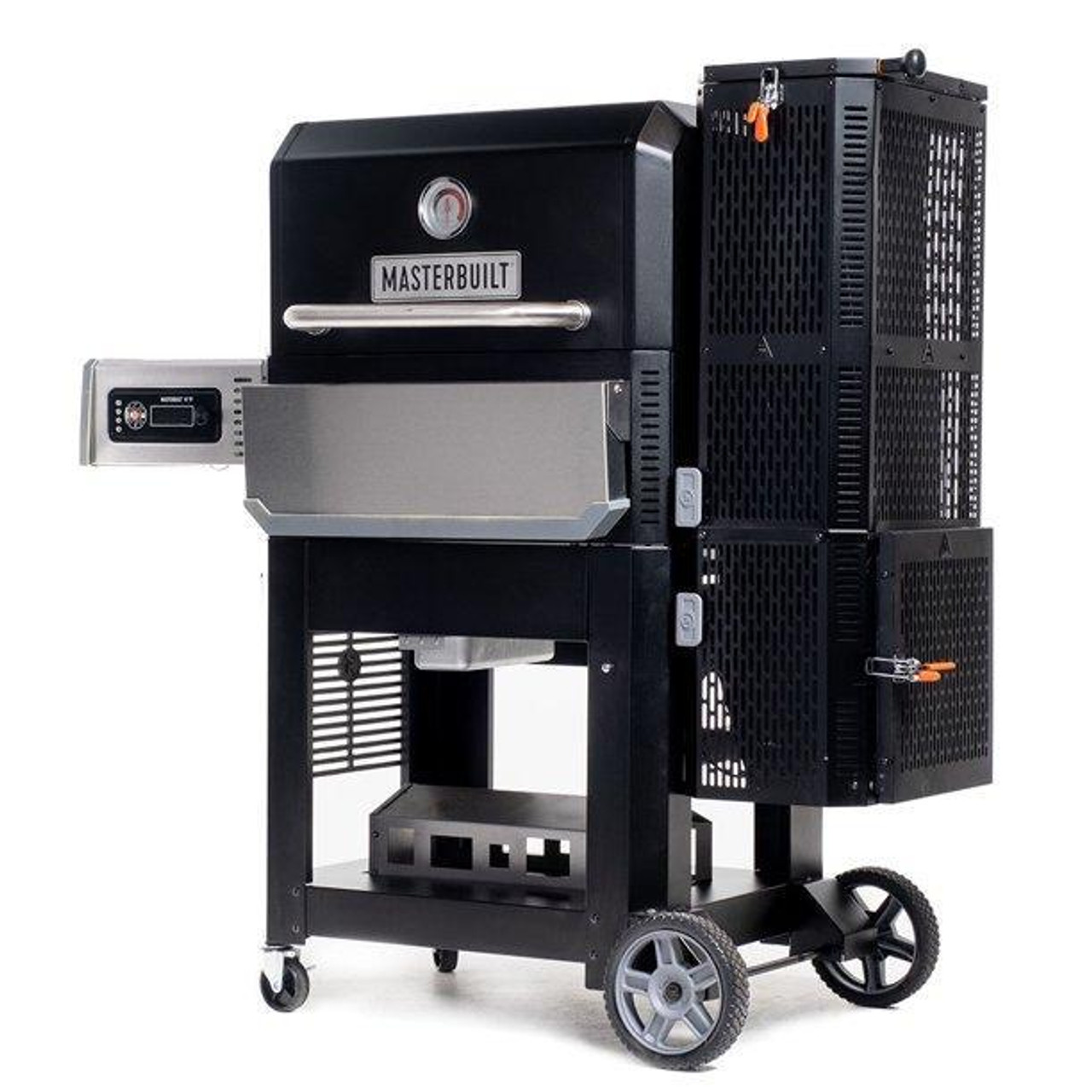 Flattop Adjustable Charcoal Grill - Pitts & Spitts