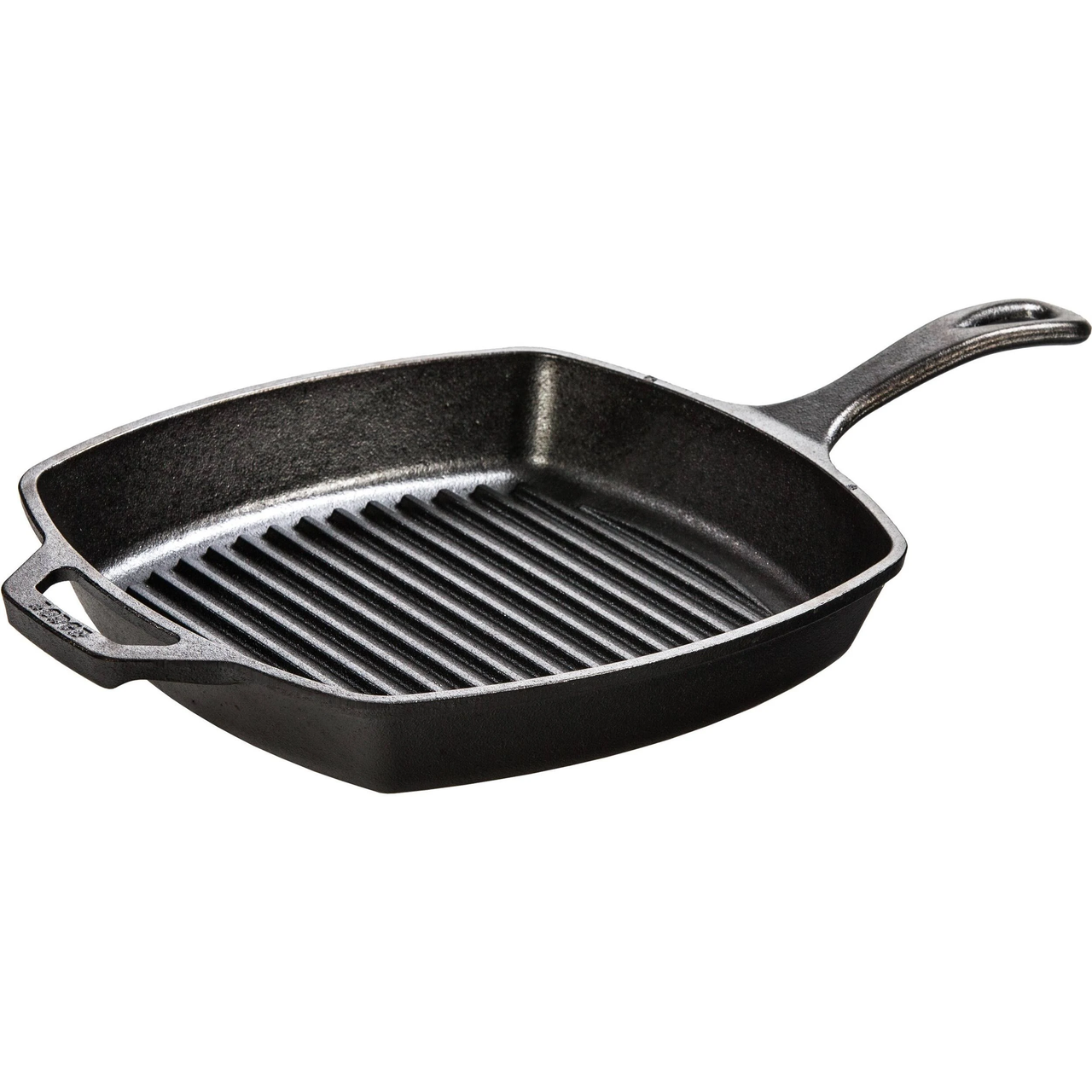Lodge 10.5" Square Cast Iron Grill Pan - Thumbnail 5