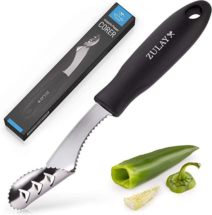 Zulay Kitchen Jalapeno Corer - Thumbnail 4