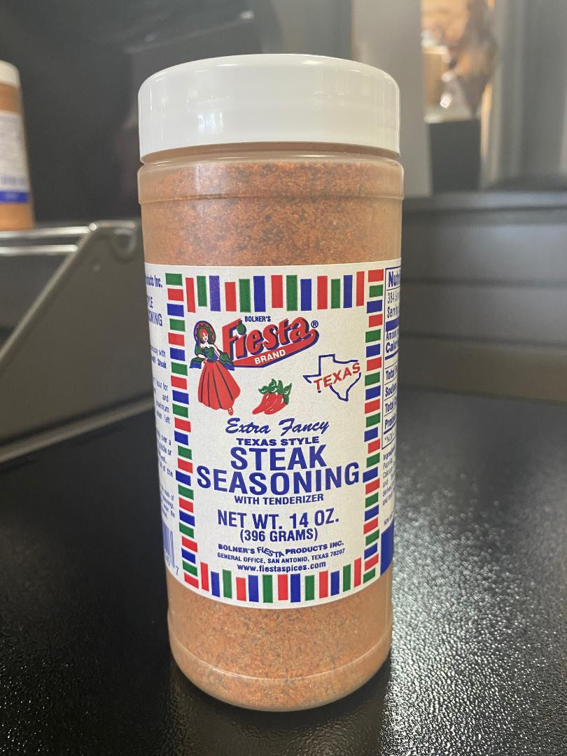 Fiesta Extra Fancy Texas Style Steak Seasoning 14