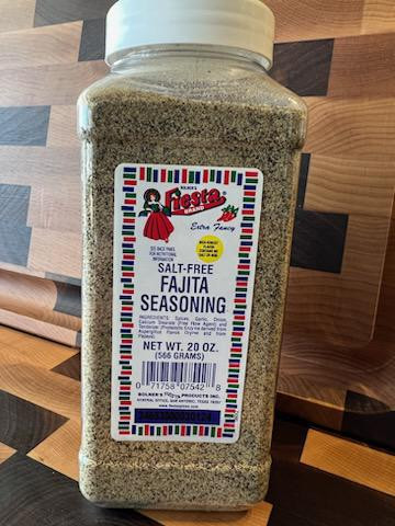 Fiesta Salt Free Fajita Seasoning 20
