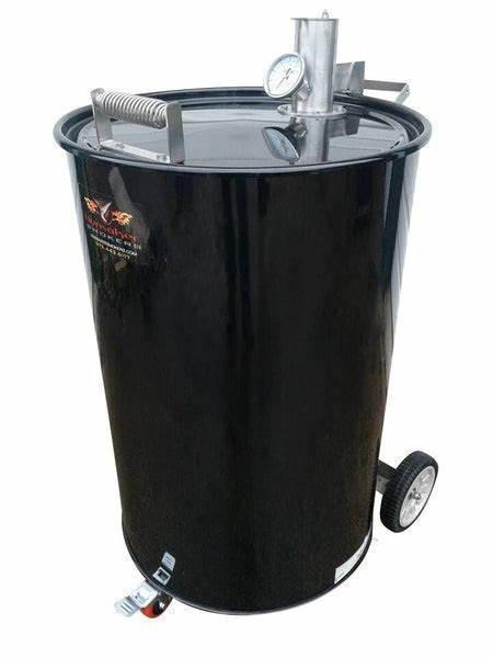 Hunsaker Vortex 55 Gallon Drum Smoker - Thumbnail 5
