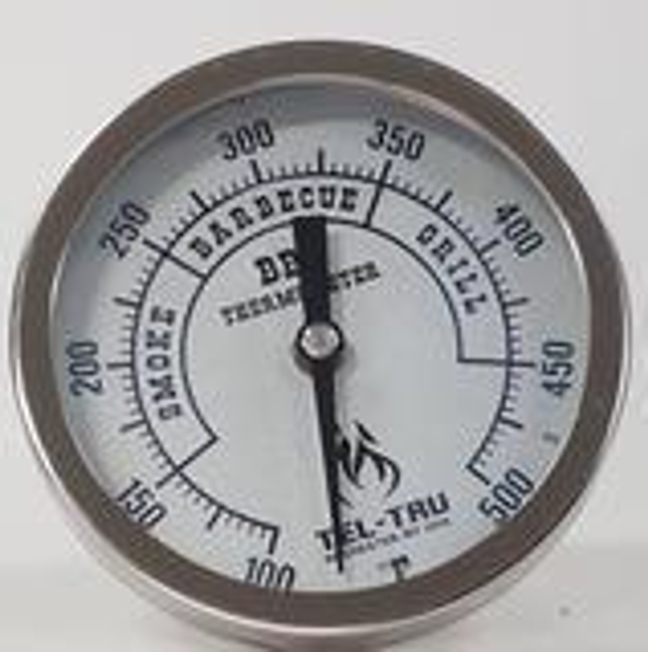 TEL-TRU BBQ Thermometer BQ300 - GLOW DIAL 4 Stem