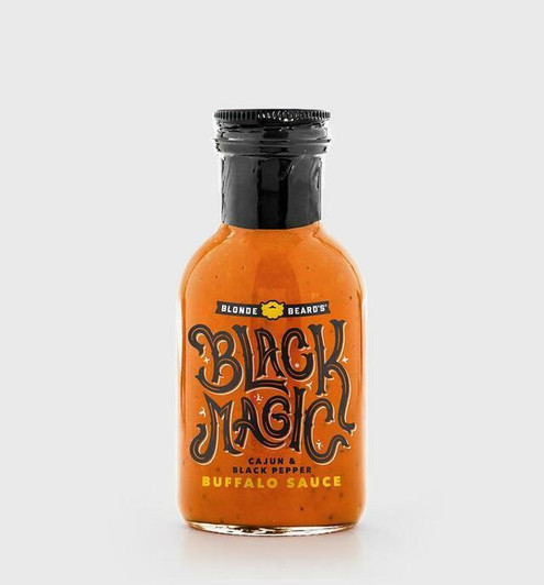 Blonde Beard's Black Magic Buffalo Sauce, 8oz