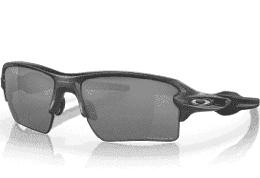 Oakley - Flak® 2.0 XL Prizm Black Polarized Lenses Steel Frame