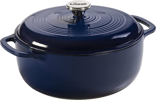 5 Quart Lodge Cast Iron Dutch Oven With Bail Handle — The Carl Johnson Co.