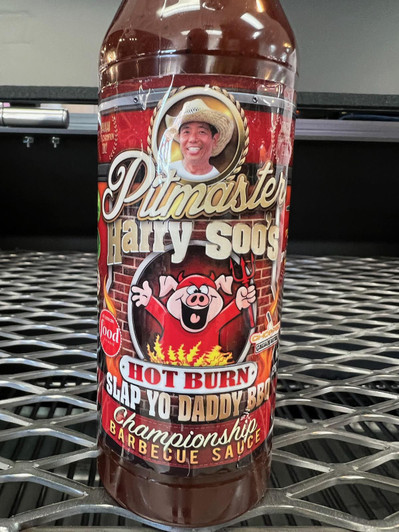 Slap Yo Daddy BBQ - Hot Burn BBQ Sauce, 15oz