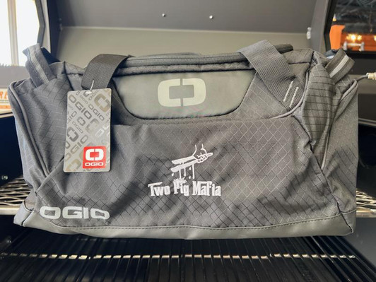 Two Pig Mafia Duffel Bag Black