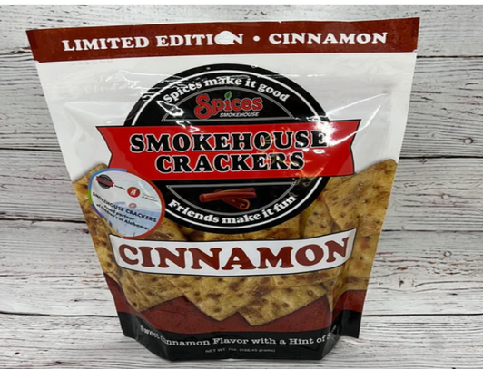 Spices Smokehouse Crackers Cinnamon 7 oz