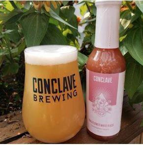 Whitehouse Station - Skullflower IPA White Peach - Habanero Sauce 5 oz.