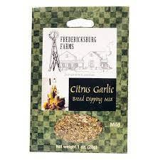 Fredericksburg Farms - Citrus Garlic Bread Dipping Mix