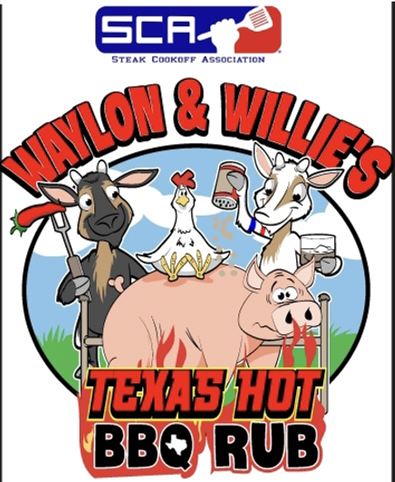 SCA - Waylon and WIllies Hot BBQ Rub