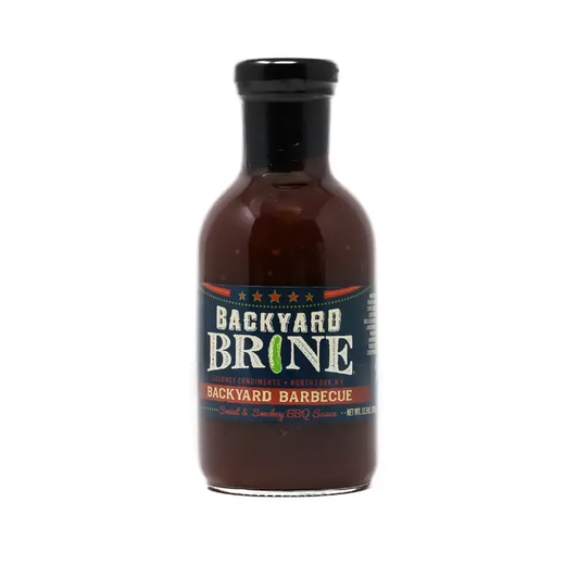 Backyard Brine - Sweet & Smokey Bbq Sauce, 13.5oz