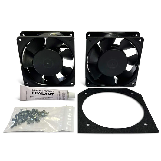 Experience the same performance YS1500 owners know, by upgrading your Yoder Smokers YS640 or YS480 with this dual ball bearing fan kit from Yoder Smokers. Specifically designed for Yoder Smokers pellet grills, this kit provides even faster start-up and less startup noise, providing superior airflow and consistent performance in all temperatures, from -32F to over 100F. Constructed with high quality bearings and lubricated for optimal performance, this upgrade kit ensures an improved customer experience and service life for years. Compatible with YS480/YS640/YS1500 Pellet Grills. Compatible with 110v AC powered grills only.

Kit Includes:

New Ball Bearing Inner Fan
New Ball Bearing Outer Fan
1 oz Tube of Clear Silicone Sealant
YS Fan Isolator Gasket
All Mounting Hardware
Replacement Instructions