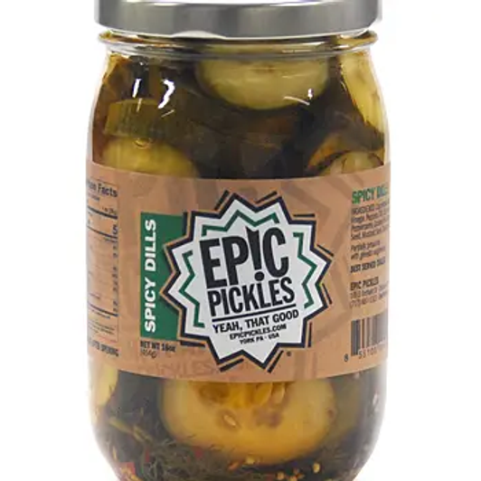 Epic Pickles Spicy Dill Pickle Chips