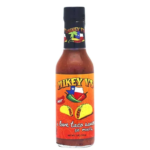 Mikey V's I Love Tacos Sauce - Hot