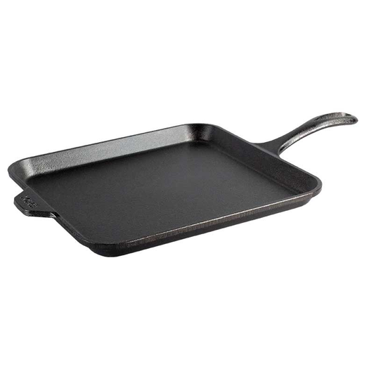 Seasoned and ready to use, the 11 Inch Square Griddle is crafted with shallow sidewalls to keep oil, batter, and other ingredients neatly contained. It’s the perfect partner for preparing breakfast favorites, like eggs, bacon, and pancakes, as well as searing steaks or burgers.

 L9SGR