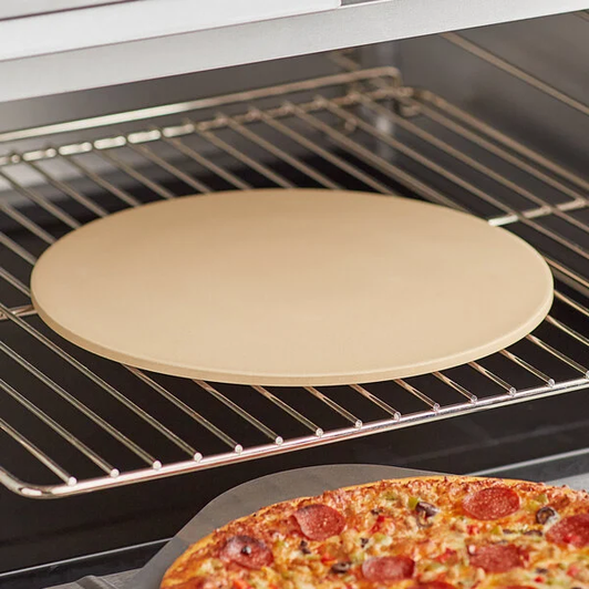 American Metal Craft - 15" Round Ceramic Pizza Stone