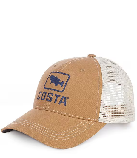 Costa - Bass Trucker Working Brown Hat