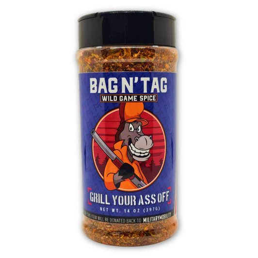Grill Your Ass Off - Bag N' Tag Wild Game Spice