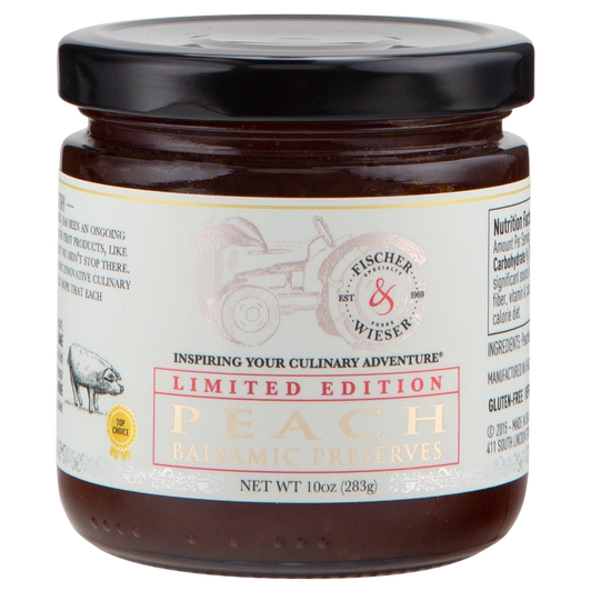 Fischer & Wieser - Peach Balsamic Preserves - Limited Edition