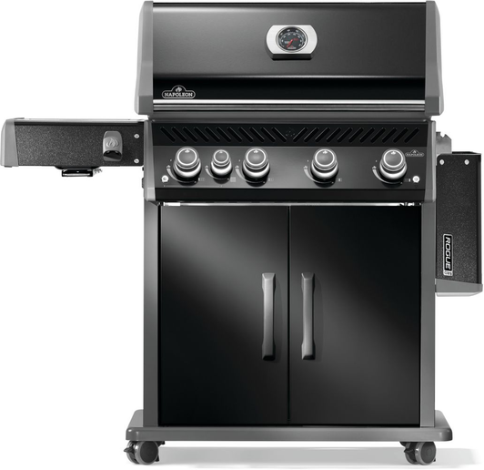 Napoleon - Black Rogue PRO 525 SIB with Infrared Side Burner Gas Grill
