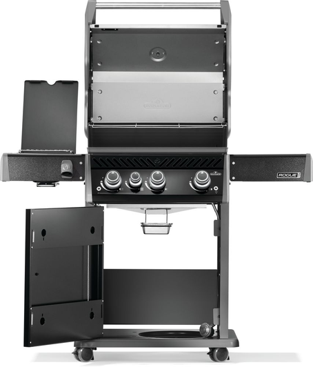 Napoleon - Black Rogue PRO 425 SIB with Infrared Side Burner Gas Grill