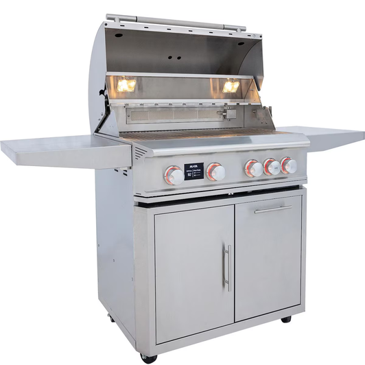 Blaze - LTE PRO 32-Inch 4-Burner On Pro Cart